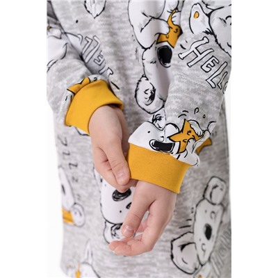 Сорочка с длинным рукавом начес М225110сж