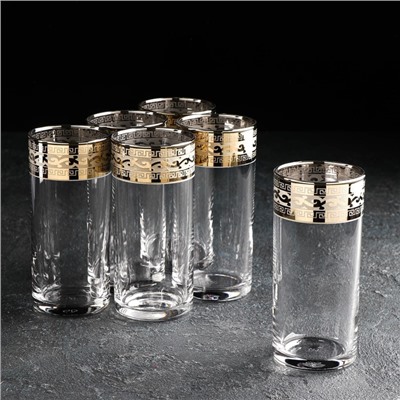 Набор стаканов для коктейля «Версаче», 290 мл, 6 шт.