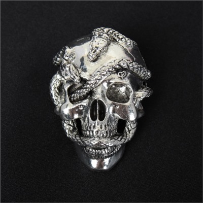 Брошь Череп / 4001 /уп 12/Хэллоуин