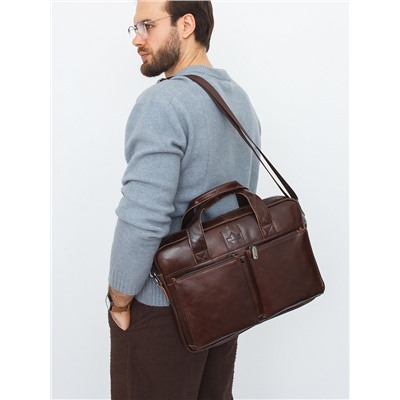Портфель 11017Z brown Zinimsk