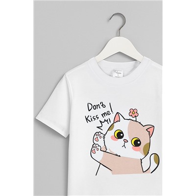 Детская хлопковая футболка Happyfox