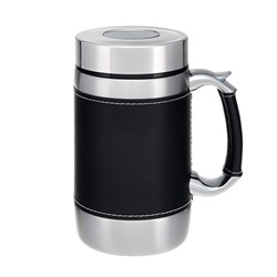 Термокружка TAKE IT EASY «Великан.Модерн», 450 мл, 16×8 см, сохраняет тепло 2 ч, сито, нержавеющая сталь