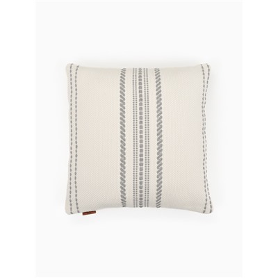 Наволочка декоративная с вышивкой SL Home, 45×45 см, хлопок 100%, серая