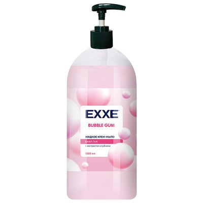 EXXE  Крем-мыло жидкое Бабл гам 1 литр /8
