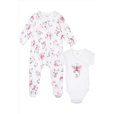 Комплект (Боди+Комбинезон) PLAYTODAY, 1074235