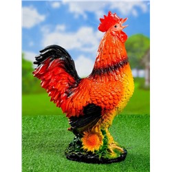 Садовая фигура из гипса «Петух», 28×40×15 см