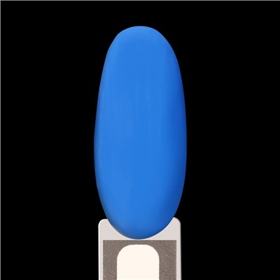 Гель лак для ногтей, люминесцентный, трехфазный, 8 мл, LED/UV, синий (18)