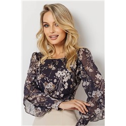 Блузка женская  7092/02/Коричневый