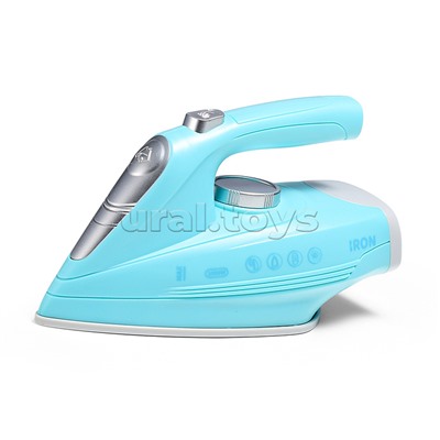 Бытовая техника "Утюг с гладильной доской" в коробке (цвет голубой)