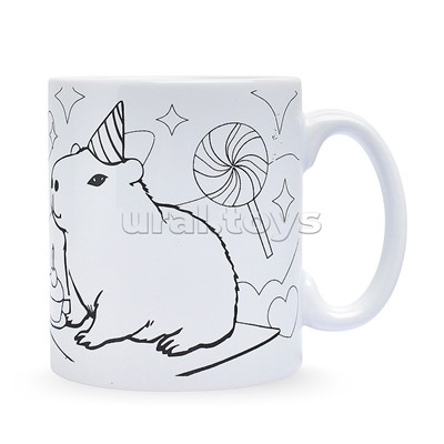 Набор для творчества Кружка для росписи "Капибара"