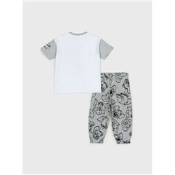 Комплект детский трикотажный для мальчиков: фуфайка (футболка), брюки