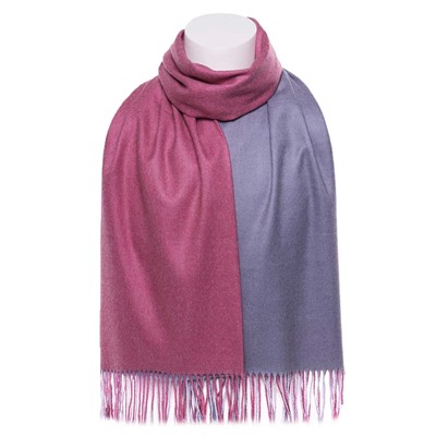 Палантин D18039 двусторонний