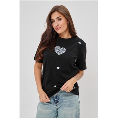 Футболка женская 88534 (Черный)