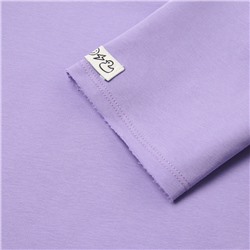 Футболка для девочки KAFTAN: Dream big, сиреневая, размер 30, рост 98 - 104 см