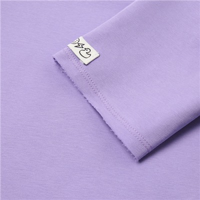 Футболка для девочки KAFTAN: Dream big, сиреневая, размер 30, рост 98 - 104 см