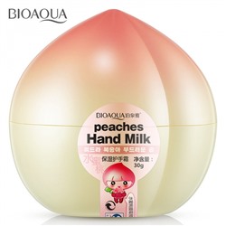 Крем для рук персик Bioaqua