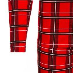 Пижама мужская (рубашка, брюки) KAFTAN «Клетка», размер 52