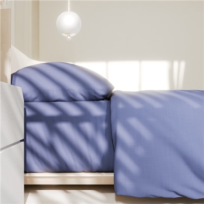 Постельное бельё евро «Этель» Cornflower field, поплин