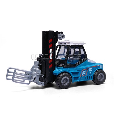 Машина "Вилочный погрузчик" 1:43 (свет,звук)  в коорбке