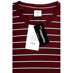 Мужская хлопковая футболка Happyfox