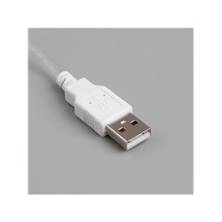 Гирлянда «Мишура» 5 м роса, IP20, серебристая нить, 100 LED, свечение мульти, USB