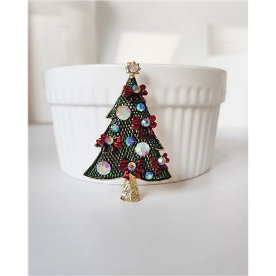 Брошь Новогодний стиль