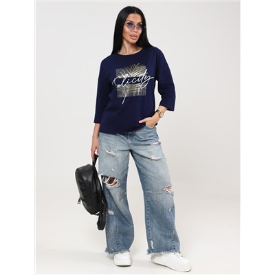 Хоста - футболка чернильный