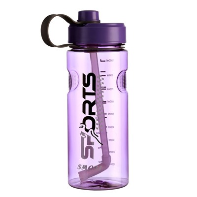 Бутылка для воды Sports, 1 л, цвет МИКС