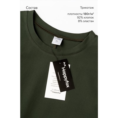 Мужская футболка оверсайз без рукавов Happyfox
