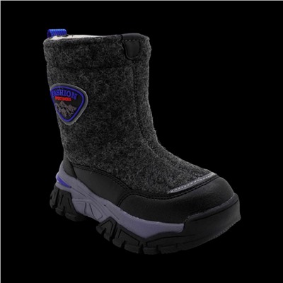 Валенки ХМ1116-2-2А серые п/п