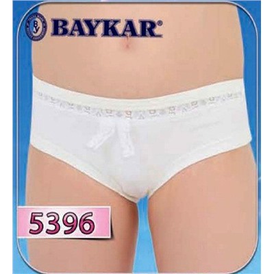 5396 Трусы дев. белые (BAYKAR)