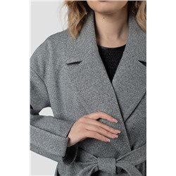 01-12231 Пальто женское демисезонное (пояс)