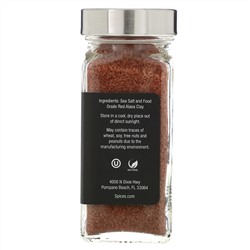The Spice Lab, Hawaiian Red Alaea Sea Salt, 4.3 oz (121g)