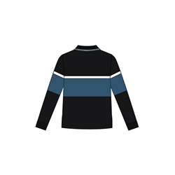 Джемпер трикотажный с воротником поло для мужчин