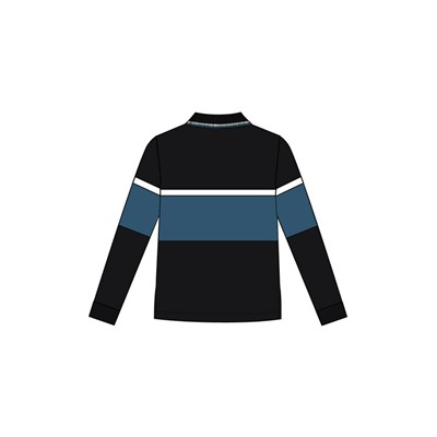 Джемпер трикотажный с воротником поло для мужчин