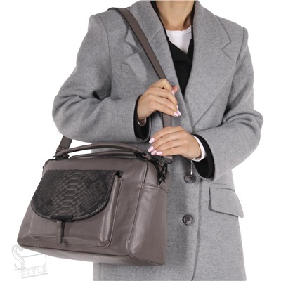 Сумка женская  575783 gray Velina Fabbiano-Safenta/30