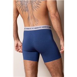 Трусы, набор - 3 штуки муж BeGood UMJ1202I Underwear темно-синий принт/синий/темно-синий