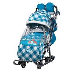 Коляска комбинированная "Ника детям 7-4" капри в клетку