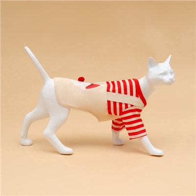 Футболка для животных Santa, M (ДС 30, ОГ 40 см)