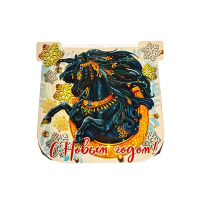 Сладкий новогодний подарок «Подкова белая», детский, 1000 г