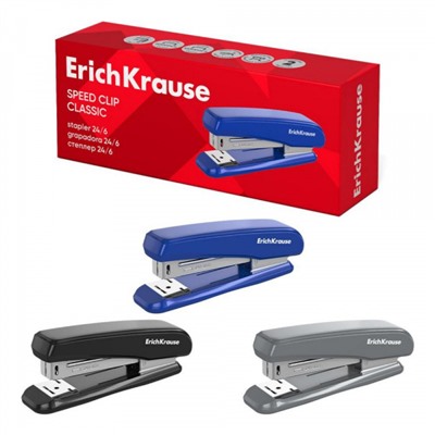 Степлер 24/6 на 25 листов 2434 ассорти ErichKrause