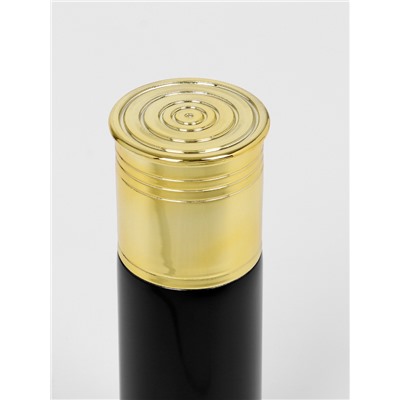 Термос, 500 мл, Пуля «Патрон», сохраняет тепло 12 ч, 25×6.5 см, чёрный