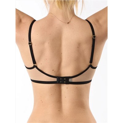 Minimi Бюстгальтер Mi 3141L ARCANO Бюстгальтер Мягкая чашка (вышивка на сетке с уголком)