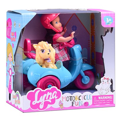 Кукла "Леди байк" с аксессуарами,в коробке