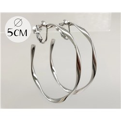 Серьги-клипсы Кольца