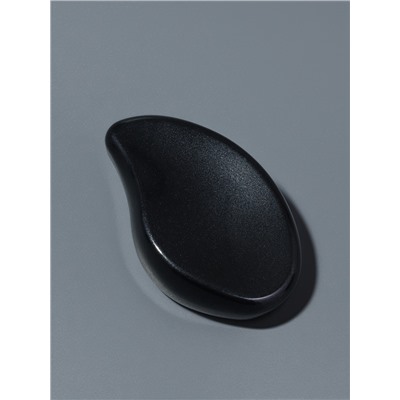 Стеклянная нано-пилка для пяток, 10.5×5.5×3.3 см, в картонной коробке, цвет чёрный