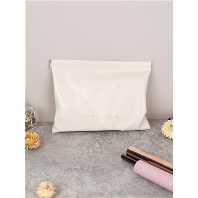 Косметичка 18х13 см бежевая / XN-002W /уп 400/на магните