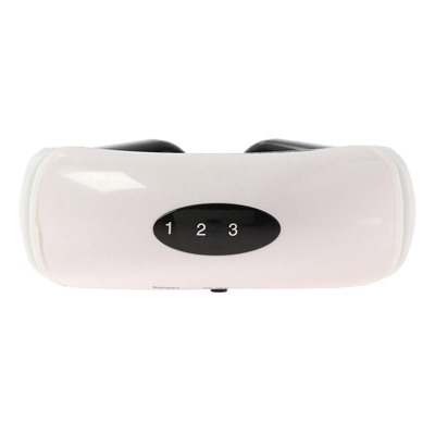 УЦЕНКА Массажёр для шеи Luazon LEM-16, от батареек 2хААА (не в комплекте), белый