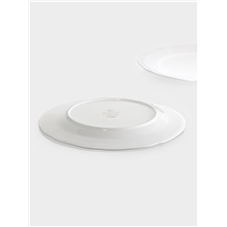 Тарелки обеденные WY Renessans, набор 2 шт., d=26.5 см, фарфор, белые