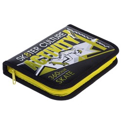 Пенал 2-х ств. 190х130 мм "Скейтер" с откидной планкой (078020) 35047 Хатбер